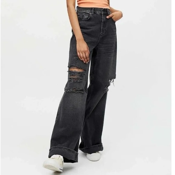 BDG Pants - BDG Denim Skater Baggy Jeans
